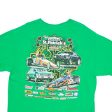 GILDAN St. Patrick's Car Event Mens T-Shirt Green USA XL