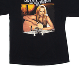 Miranda Lambert On Fire Tour 2012 Mens Band T-Shirt Black 2XL
