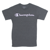 CHAMPION Womens T-Shirt Grey S