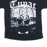 2PAC Tupac Mens Band T-Shirt Black L