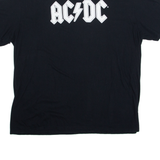 ACDC Mens Band T-Shirt Black 2XL