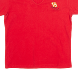 CHASE AUTHENTICS NAPA Racing Womens T-Shirt Red USA V-Neck XL