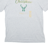 NIKE Womens T-Shirt Grey XL