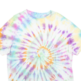 Mens Tie Dye T-Shirt Green M
