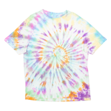 Mens Tie Dye T-Shirt Green M
