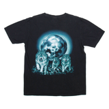 WILD Wolf Pack Mens T-Shirt Black L