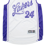 ADIDAS Lakers 24 Mens Jersey White Sleeveless USA S