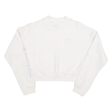 CHAMPION Crop Womens Sweatshirt White S
