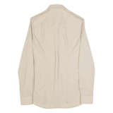 BURBERRY Womens Plain Shirt Beige Long Sleeve XS