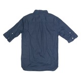 ALL SAINTS Mens Plain Shirt Blue XS