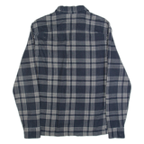 ALL SAINTS Mens Shirt Black Check Long Sleeve XS