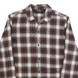 ALL SAINTS Mens Shirt Red Check Long Sleeve XS