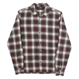 ALL SAINTS Mens Shirt Red Check Long Sleeve XS