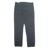 LEVI'S Mens Trousers Black Regular Tapered W34 L32