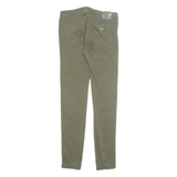 ARMANI JEANS Womens Trousers Green Regular Tapered W28 L29