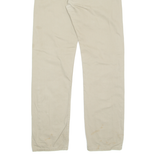LEVI'S Mens Trousers Beige Regular Straight W33 L34