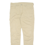 LEVI'S Mens Trousers Beige Regular Tapered W34 L32