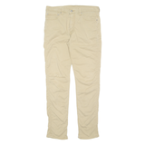 LEVI'S Mens Trousers Beige Regular Tapered W34 L32