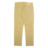 LEVI'S Mens Trousers Green Regular Tapered W32 L30