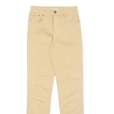 BARBOUR Mens Trousers Beige Regular Tapered W24 L29