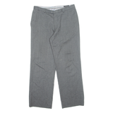 TED BAKER Chino Mens Trousers Grey Regular Straight W30 L30