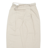 REISS Womens Trousers Beige Regular Tapered W36 L24