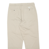 U.S. POLO ASSN Chino Mens Trousers Beige Regular Straight W38 L32