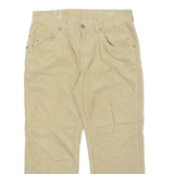 TOMMY HILFIGER Mens Trousers Beige Regular Straight W36 L30