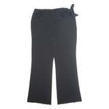 CALVIN KLEIN Womens Trousers Black Regular Straight W34 L30