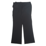 CALVIN KLEIN Womens Trousers Black Regular Straight W34 L30