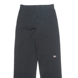 DICKIES Chino Mens Trousers Black Regular Straight W26 L29