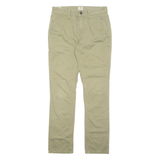 TIMBERLAND Chino Mens Trousers Green Regular Tapered W30 L31