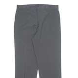CALVIN KLEIN Chino Mens Trousers Grey Regular Straight W32 L29