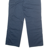 DICKIES Cargo Womens Trousers Blue Regular Straight W34 L31