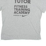 NIKE YMCA Mens T-Shirt Grey L
