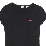 LEVI'S Womens T-Shirt Black S