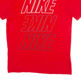 NIKE Mens T-Shirt Red M