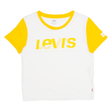 LEVI'S Womens T-Shirt White XS