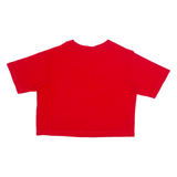 CHAMPION Crop Womens T-Shirt Red S