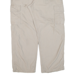 CARHARTT Dungaree Fit Cargo Workwear Mens Trousers Beige Straight W38 L30