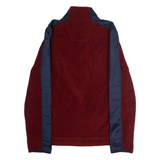 NAUTICA Mens Fleece Jacket Red M