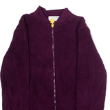 FILA Mens Fleece Jacket Purple XS