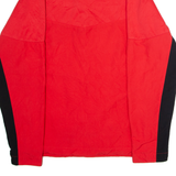 NIKE Golf Mens Pullover Jacket Red Colourblock S