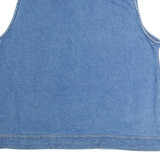 TRADITION COUNTRY COLLECTION Womens Denim Waistcoat Blue 90s UK 20
