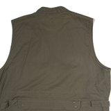 CABELA'S Utility Mens Gilet Green XL