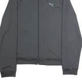 PUMA Mens Track Jacket Grey Colourblock 2XL