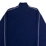 REEBOK Mens Track Jacket Blue L
