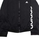 ADIDAS Womens Track Jacket Black L