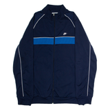 NIKE Mens Track Jacket Blue XL