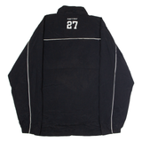HARROW P Ice Hockey #27 Mens Rain Jacket Black Nylon Colourblock XL